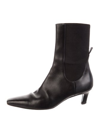 TOTEME Leather Moto Boots