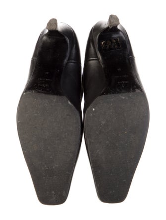 TOTEME Leather Moto Boots