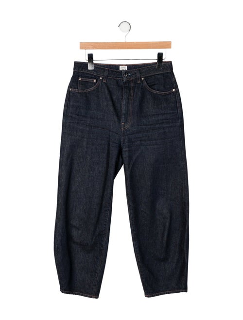 TOTEME Barrel Straight Leg Jeans