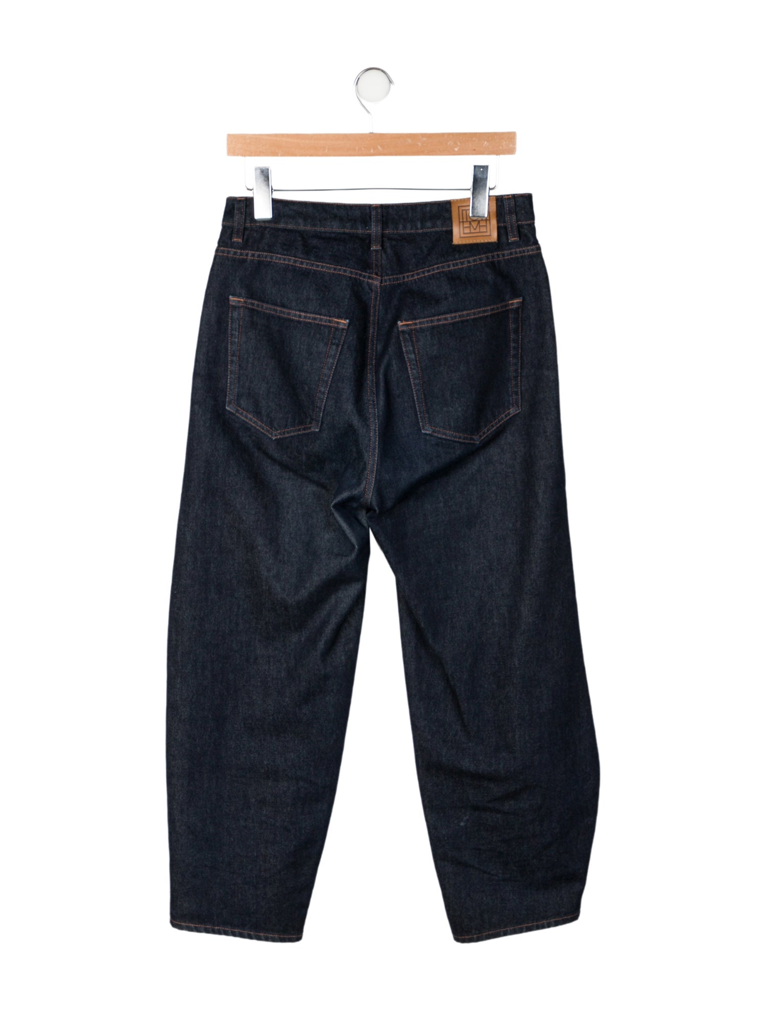 TOTEME Barrel Straight Leg Jeans
