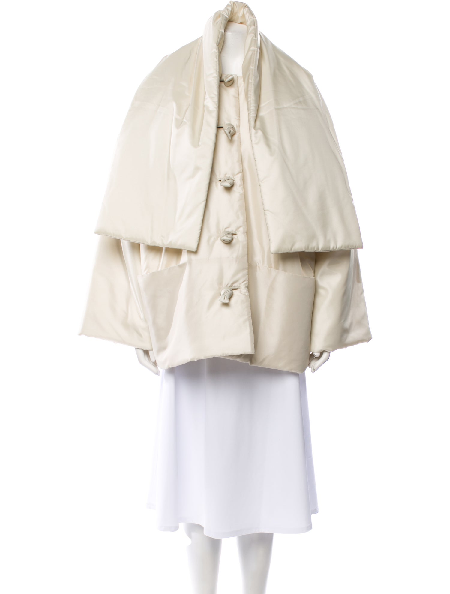 TOTEME Padded Scarf Jacket Jacket w/ Tags