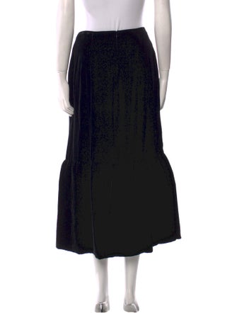 TOTEME Velvet Midi Length Skirt