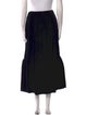 TOTEME Velvet Midi Length Skirt
