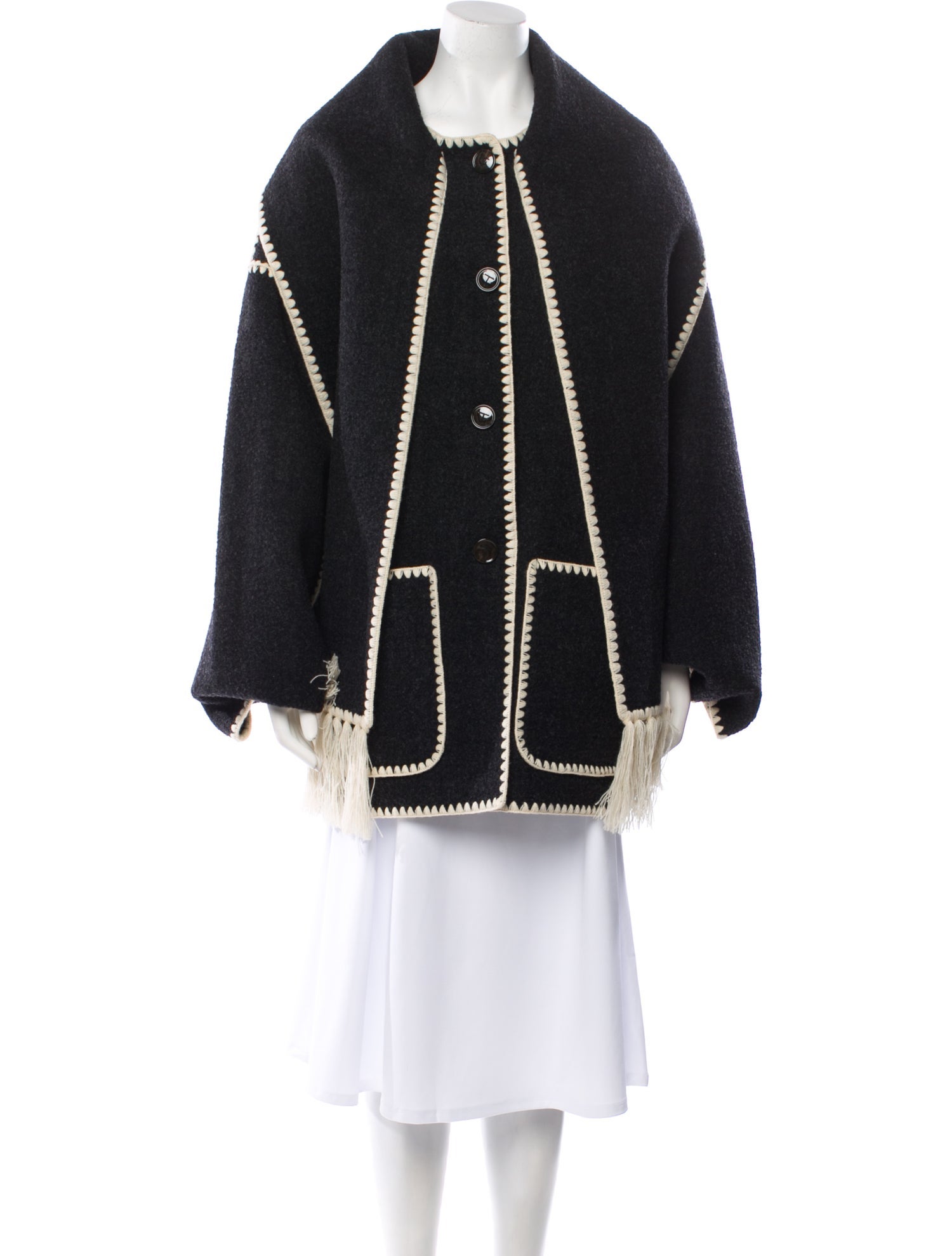 TOTEME Scarf Wool Jacket w/ Tags