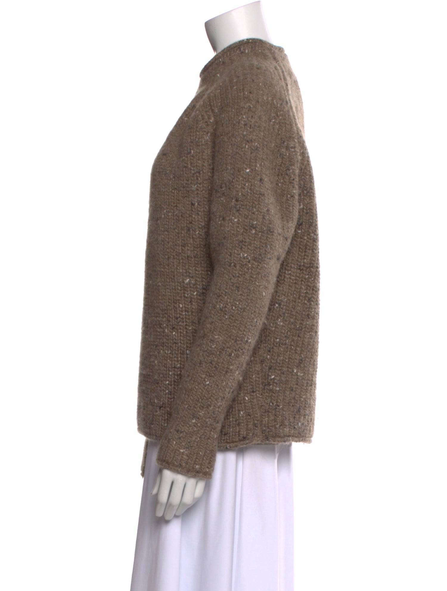 TOTEME Wool Mock Neck Sweater