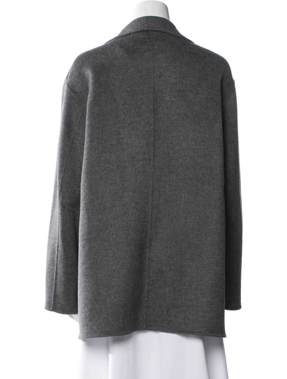 Toteme Patch Pocket Double Jacket Jacket Grey Sha… - image 3