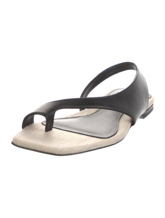 TOTEME Leather Slingback Sandals