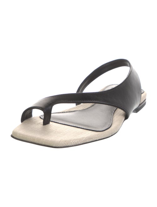 TOTEME Leather Slingback Sandals