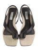 TOTEME Leather Slingback Sandals