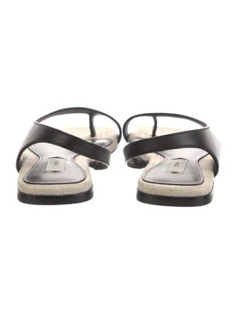 TOTEME Leather Slingback Sandals