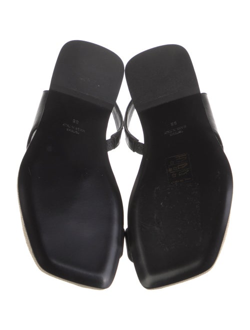 TOTEME Leather Slingback Sandals