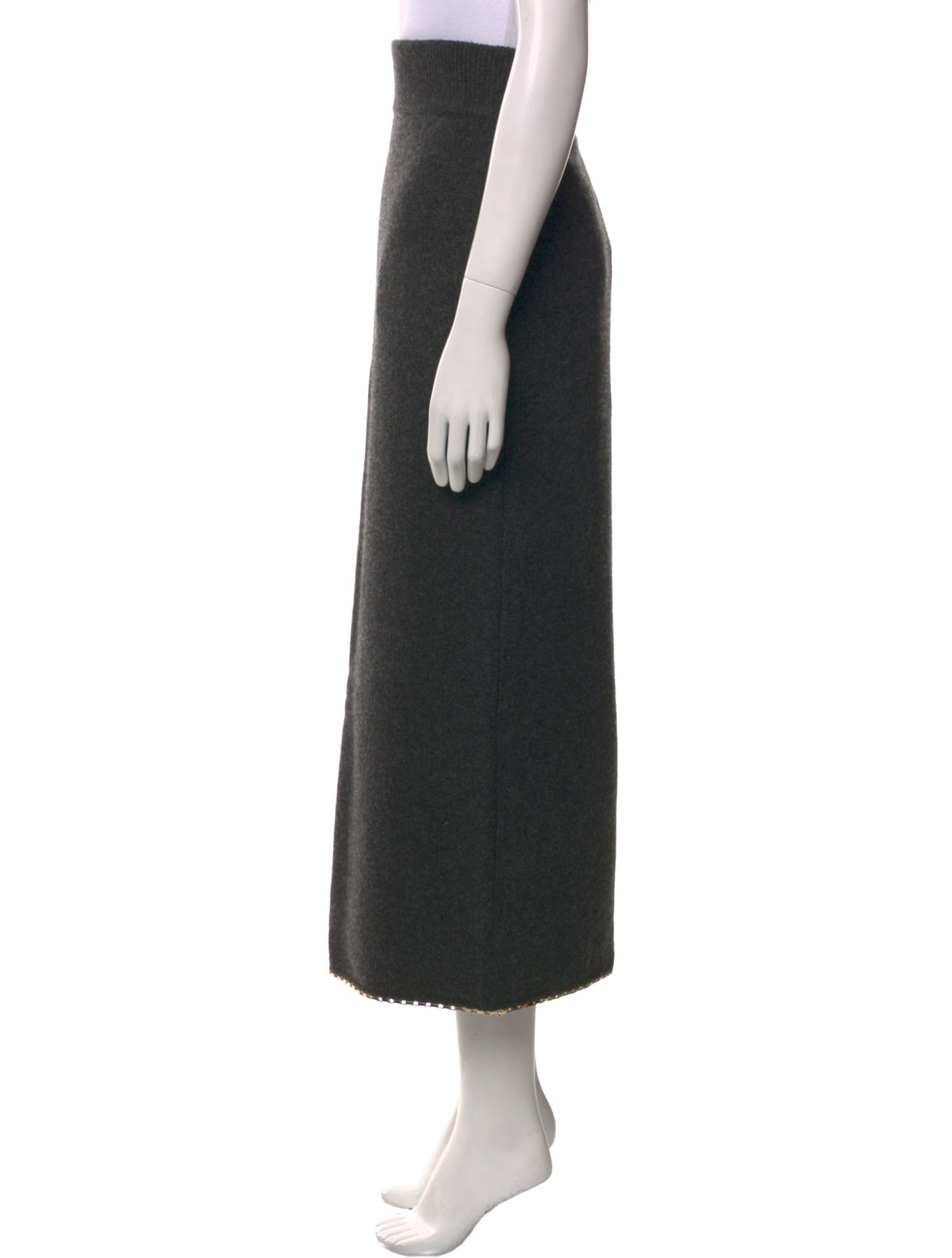 TOTEME Wool Midi Length Skirt