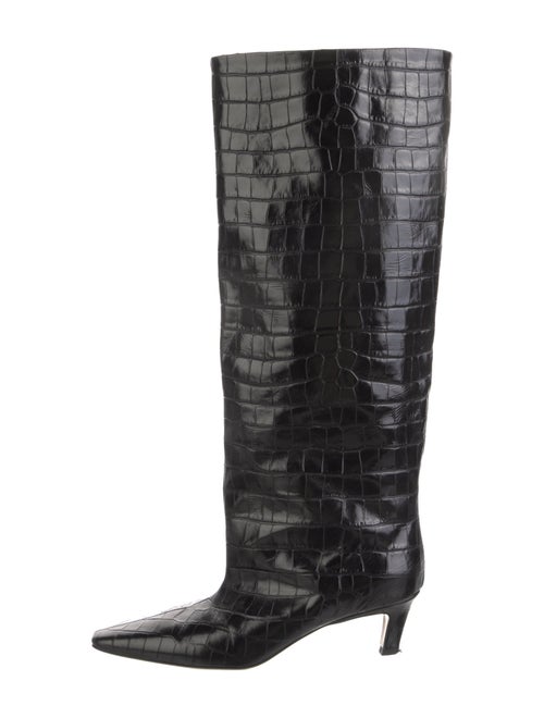 TOTEME Embossed Leather Boots