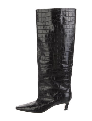 Toteme Boots Embossed Leather 9