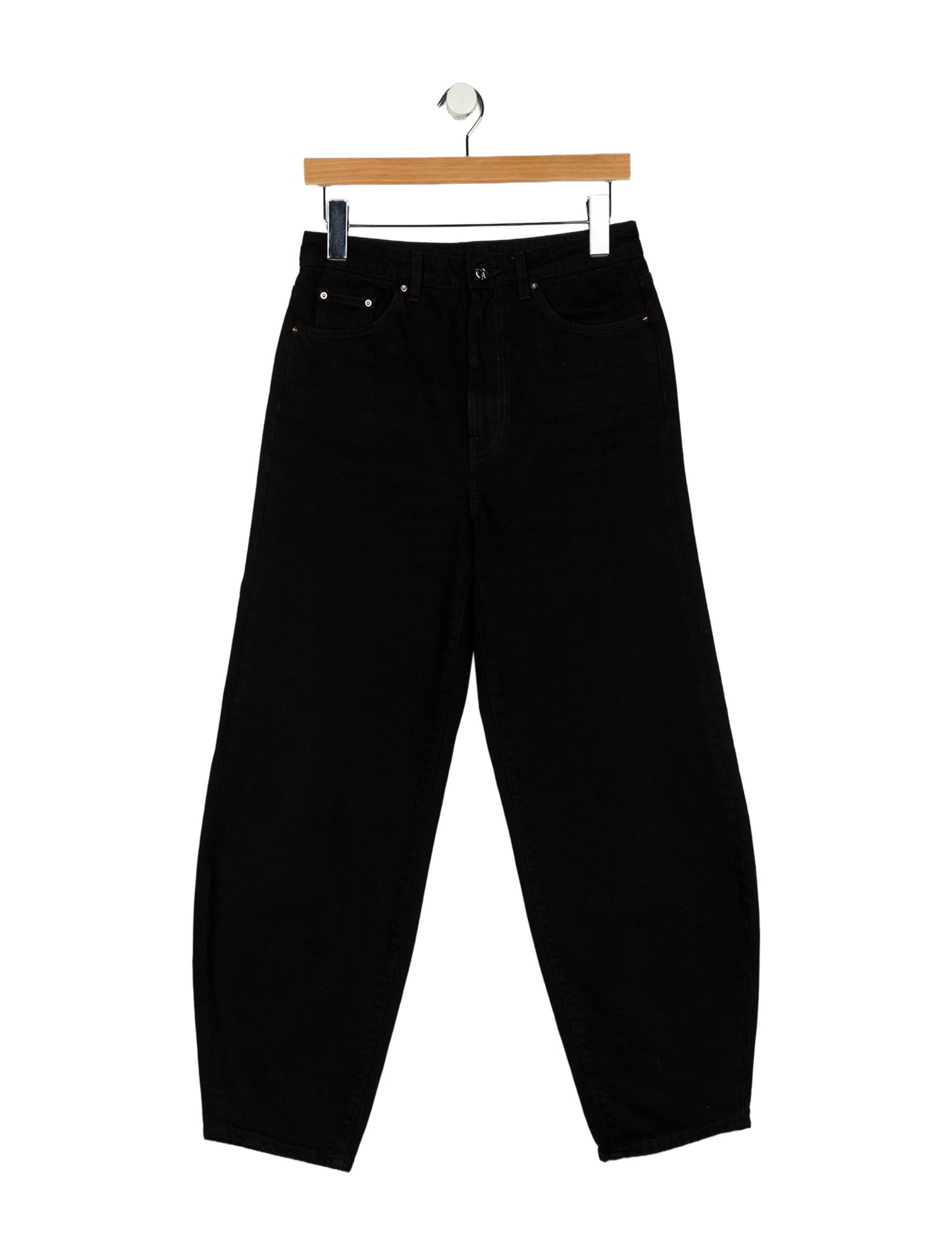 TOTEME Barrel Leg Straight Leg Jeans