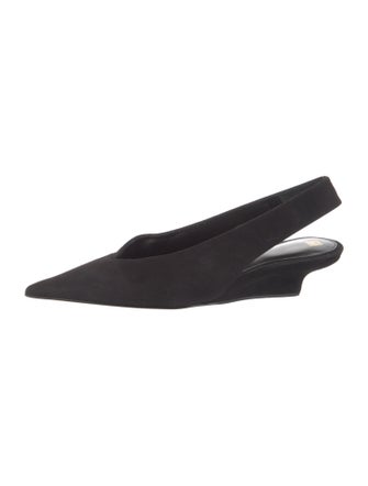 TOTEME Suede Slingback Flats