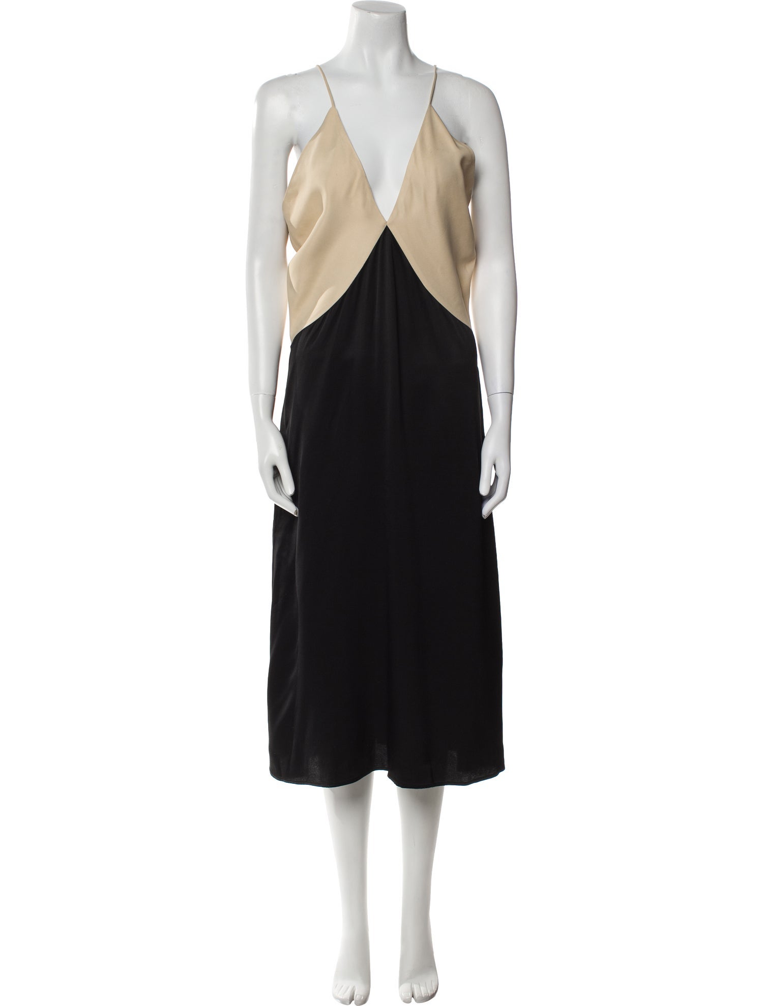 TOTEME V-Neck Long Dress