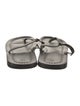 TOTEME Leather T-Strap Sandals