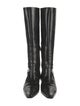 TOTEME Patent Leather Riding Boots