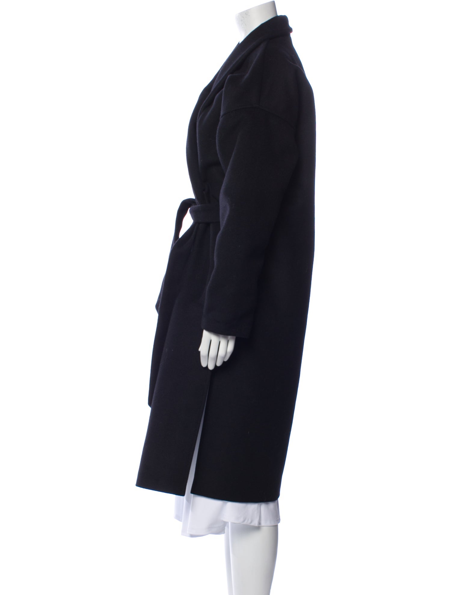 TOTEME Wool Faux Fur Coat