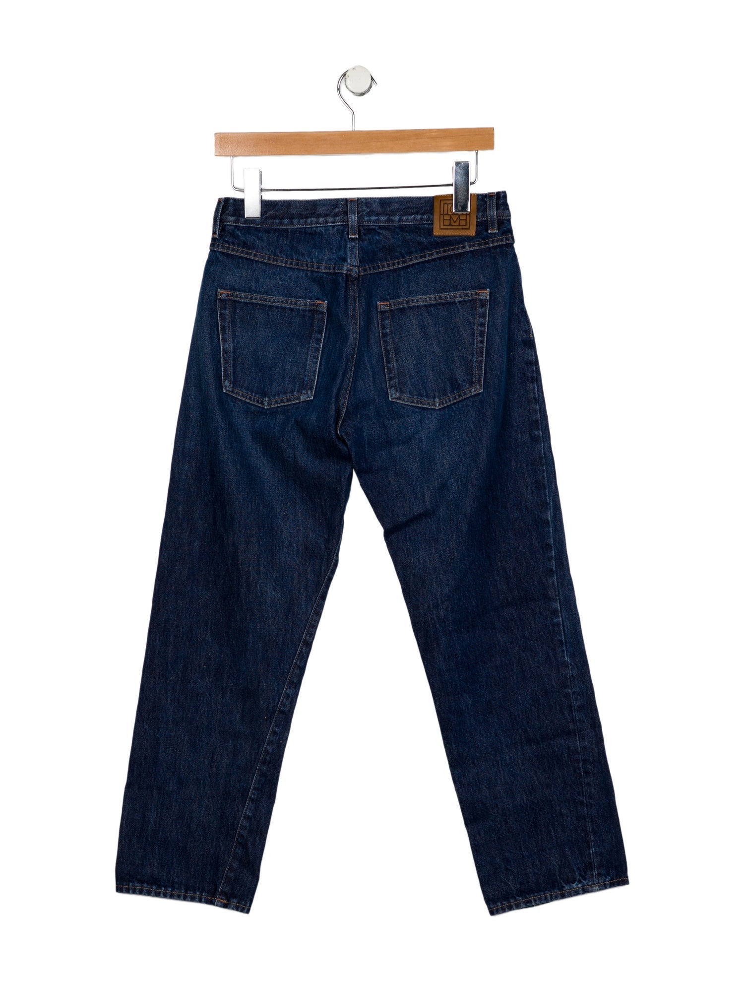 TOTEME High-Rise Straight Leg Jeans