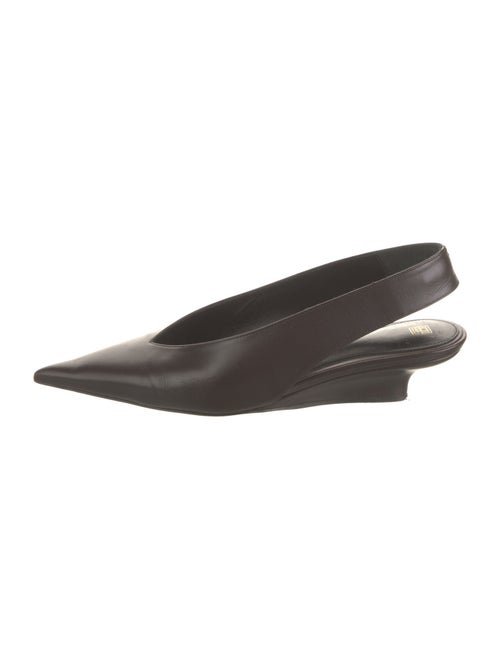TOTEME Leather Slingback Pumps