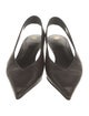TOTEME Leather Slingback Pumps