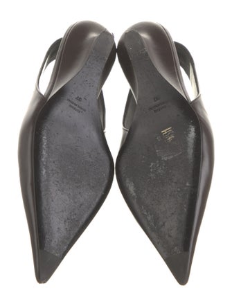 TOTEME Leather Slingback Pumps