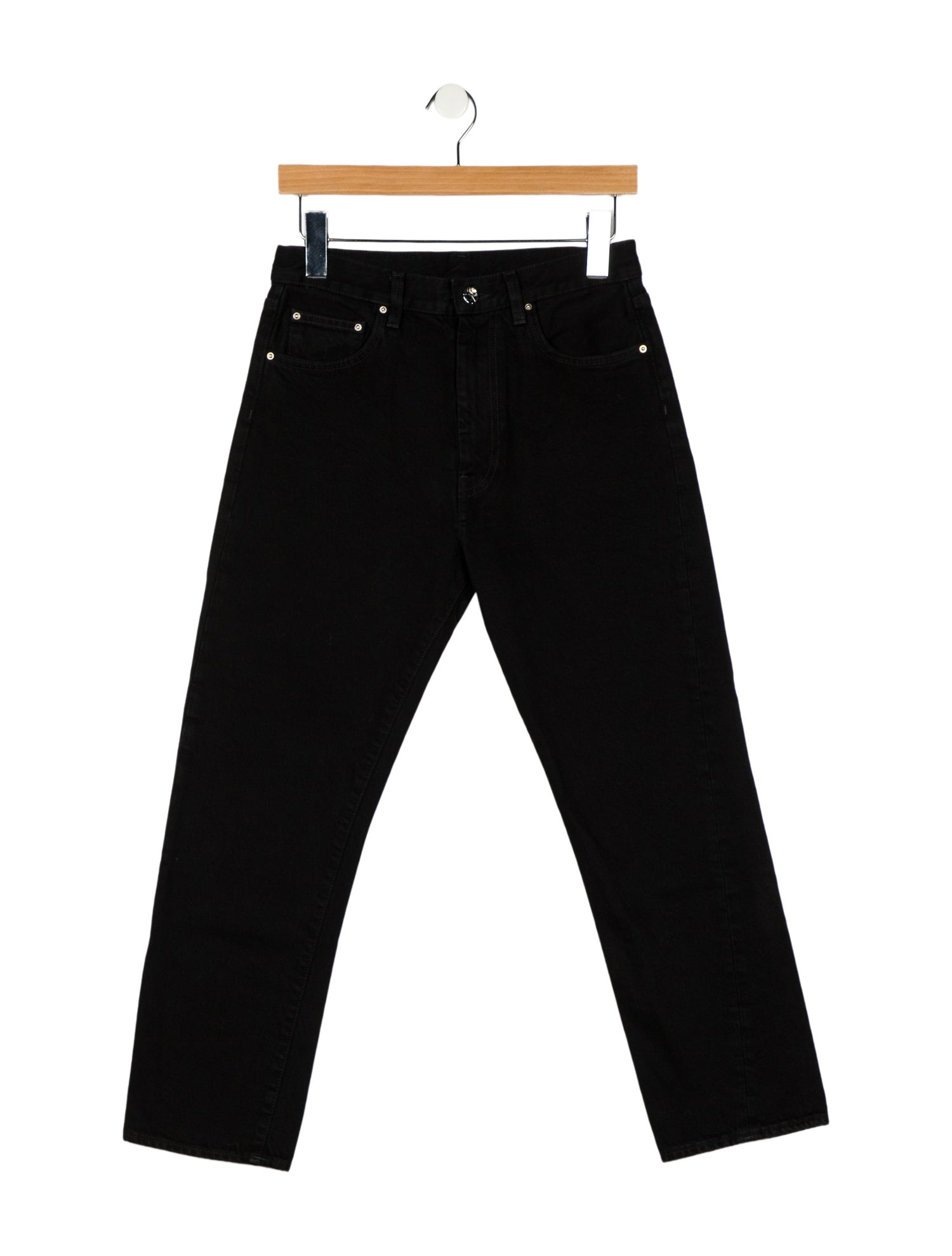 TOTEME Twisted Seam Straight Leg Jeans