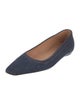 TOTEME Denim Ballet Flats