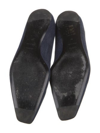 TOTEME Denim Ballet Flats
