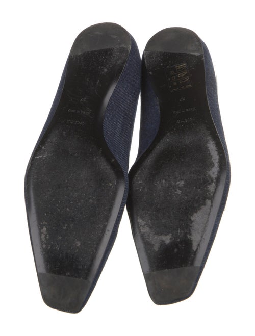 TOTEME Denim Ballet Flats