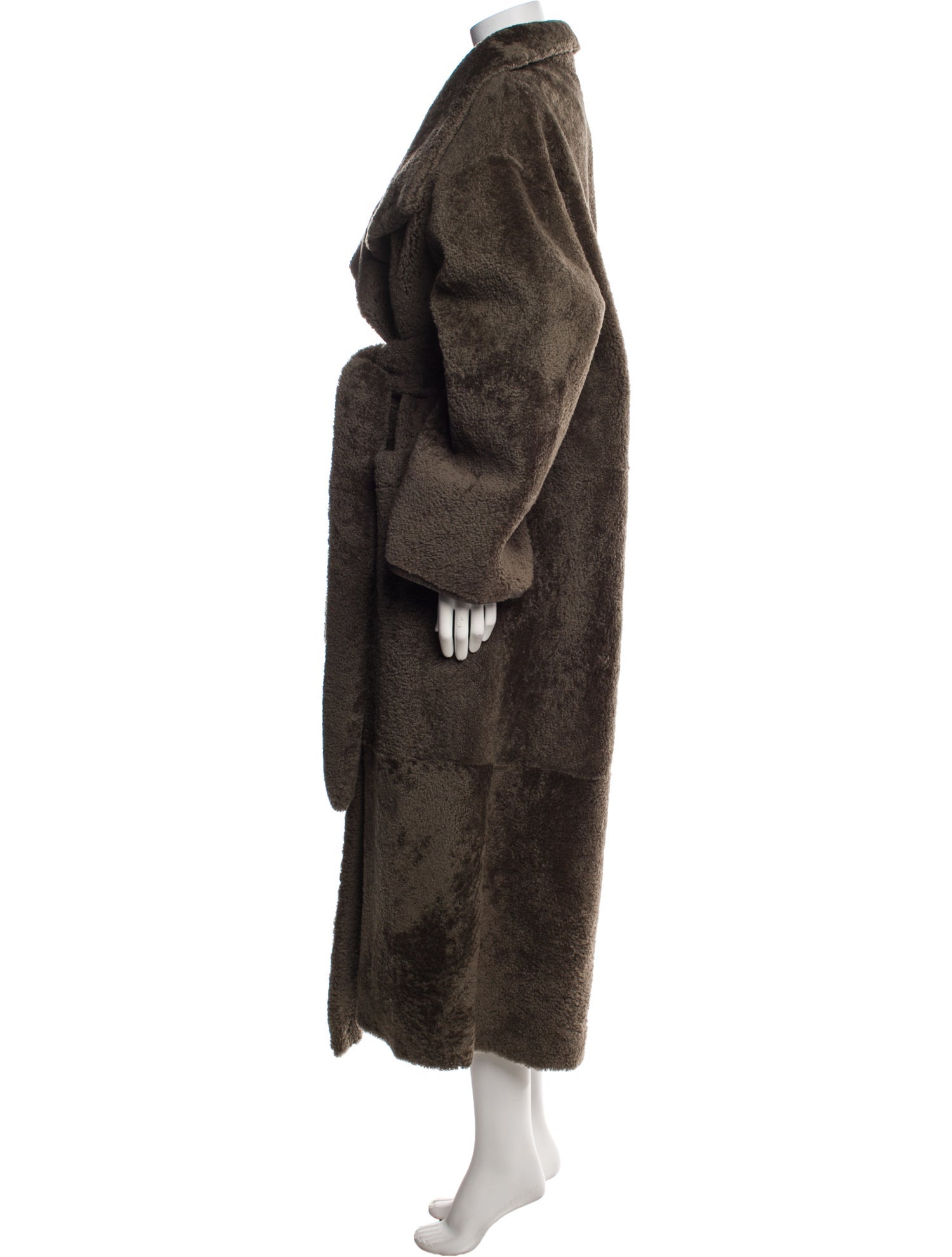TOTEME Shearling Fur Coat