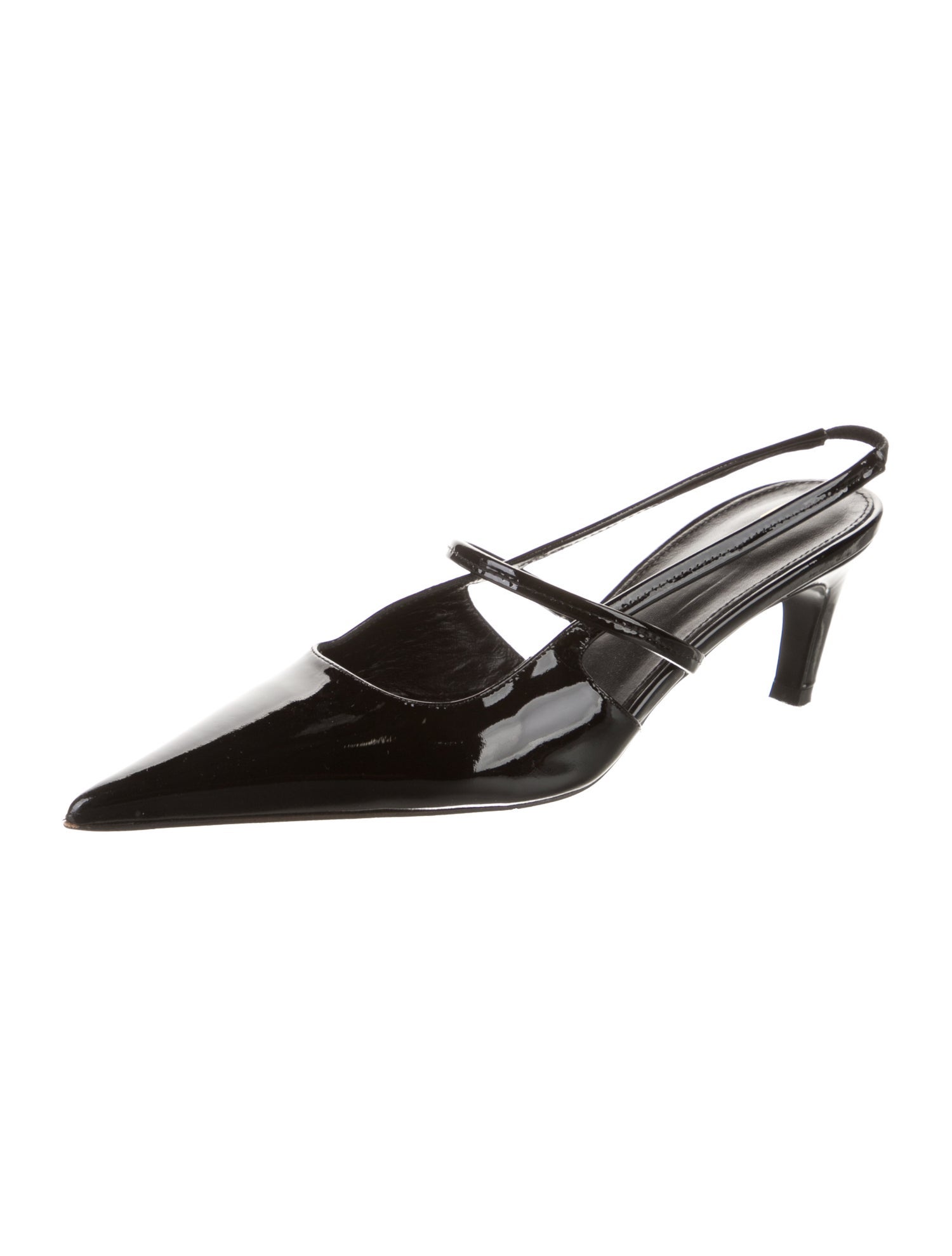 TOTEME Leather Slingback Pumps
