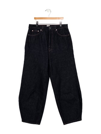 TOTEME High-Rise Straight Leg Jeans