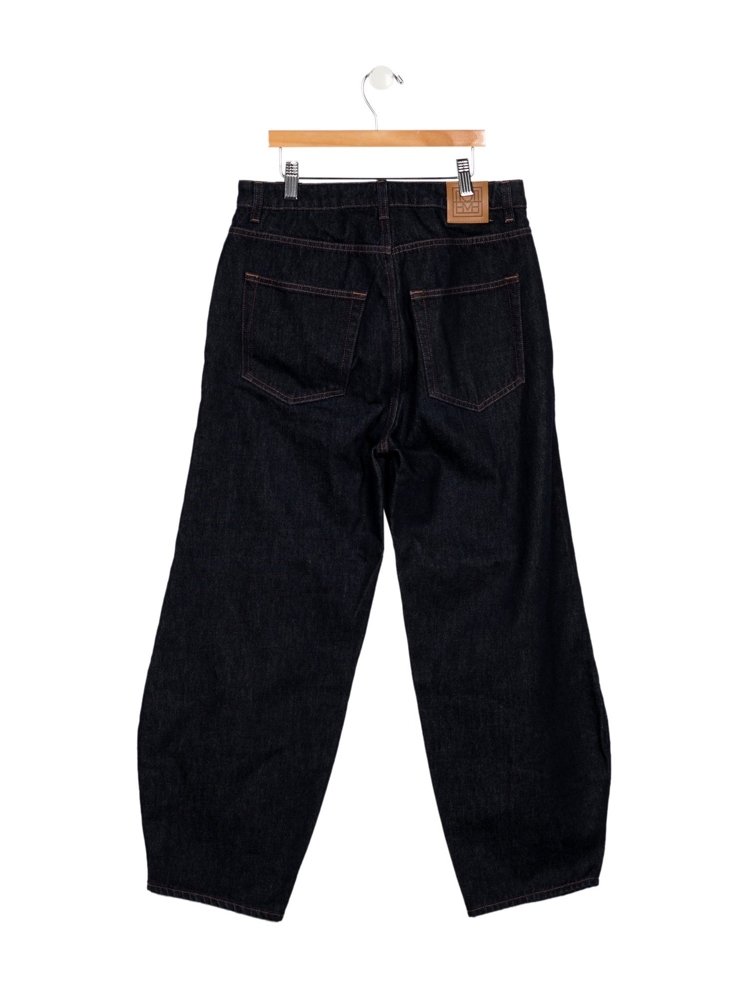 TOTEME High-Rise Straight Leg Jeans