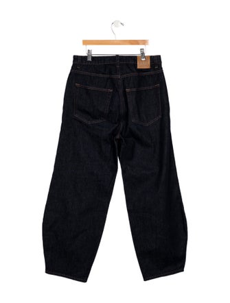 TOTEME High-Rise Straight Leg Jeans