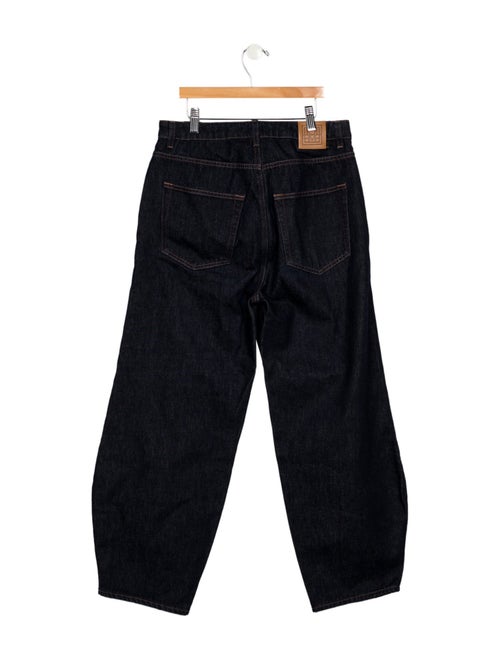 TOTEME High-Rise Straight Leg Jeans