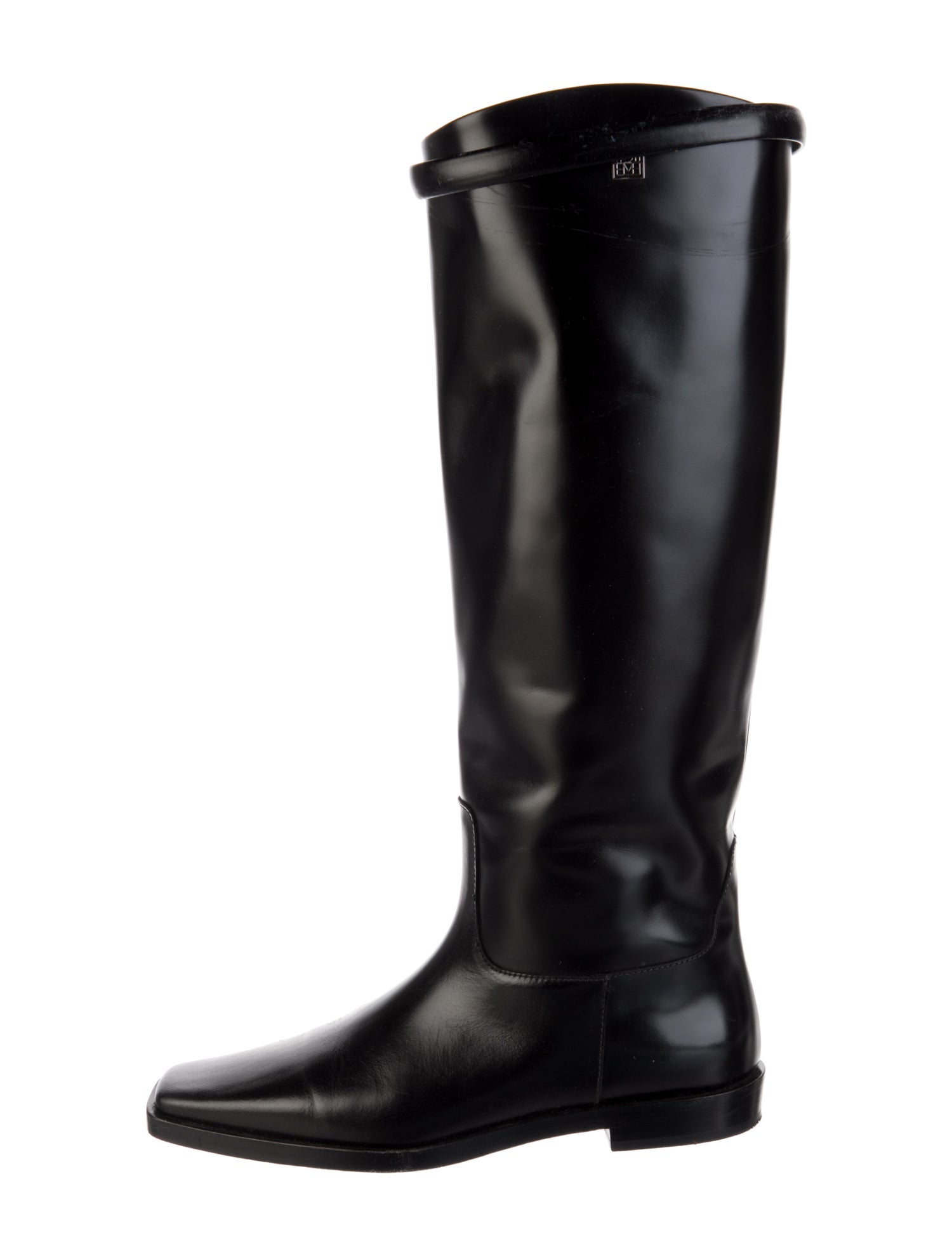 TOTEME Leather Riding Boots