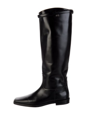 TOTEME Leather Riding Boots