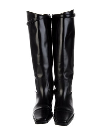 TOTEME Leather Riding Boots