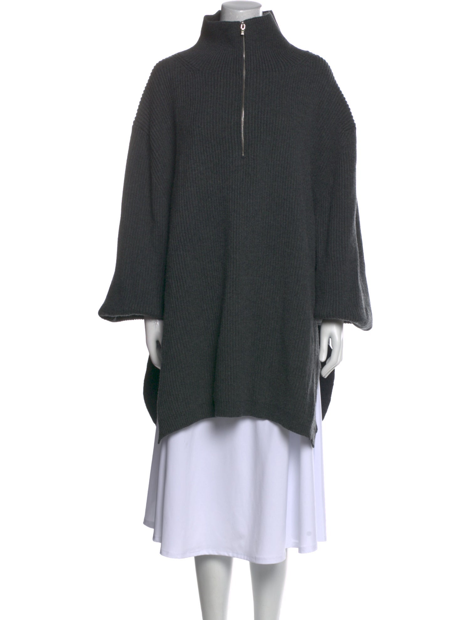 TOTEME Wool Mock Neck Sweater