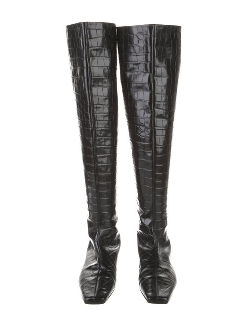 TOTEME Embossed Leather Boots