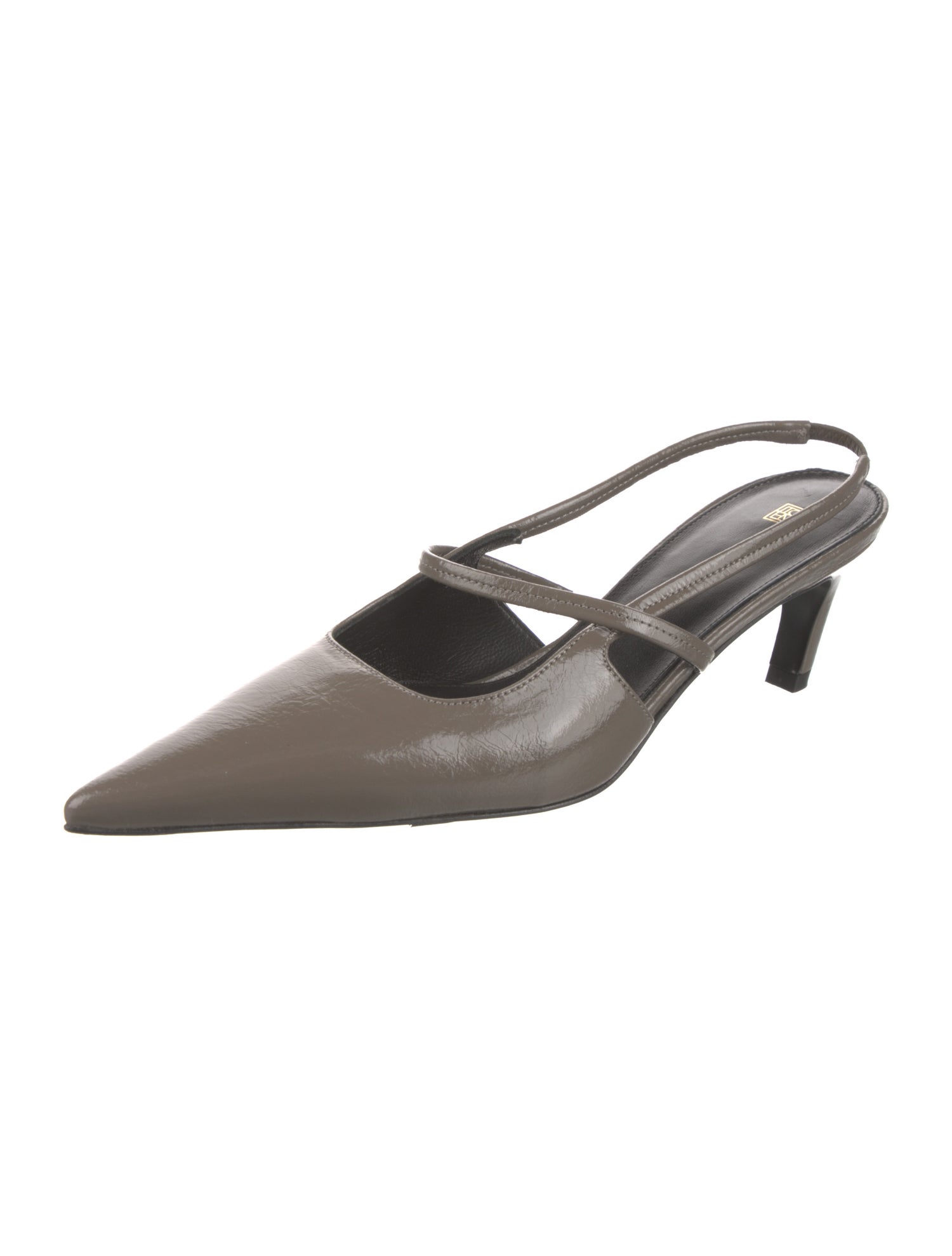 TOTEME Patent Leather Slingback Pumps w/ Tags