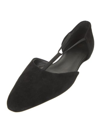 TOTEME Suede D'Orsay Flats