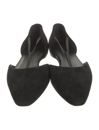 TOTEME Suede D'Orsay Flats