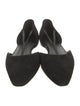TOTEME Suede D'Orsay Flats