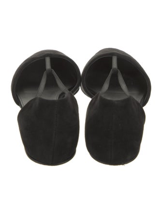 TOTEME Suede D'Orsay Flats