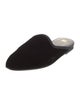 TOTEME Velvet Grosgrain Trim Mules