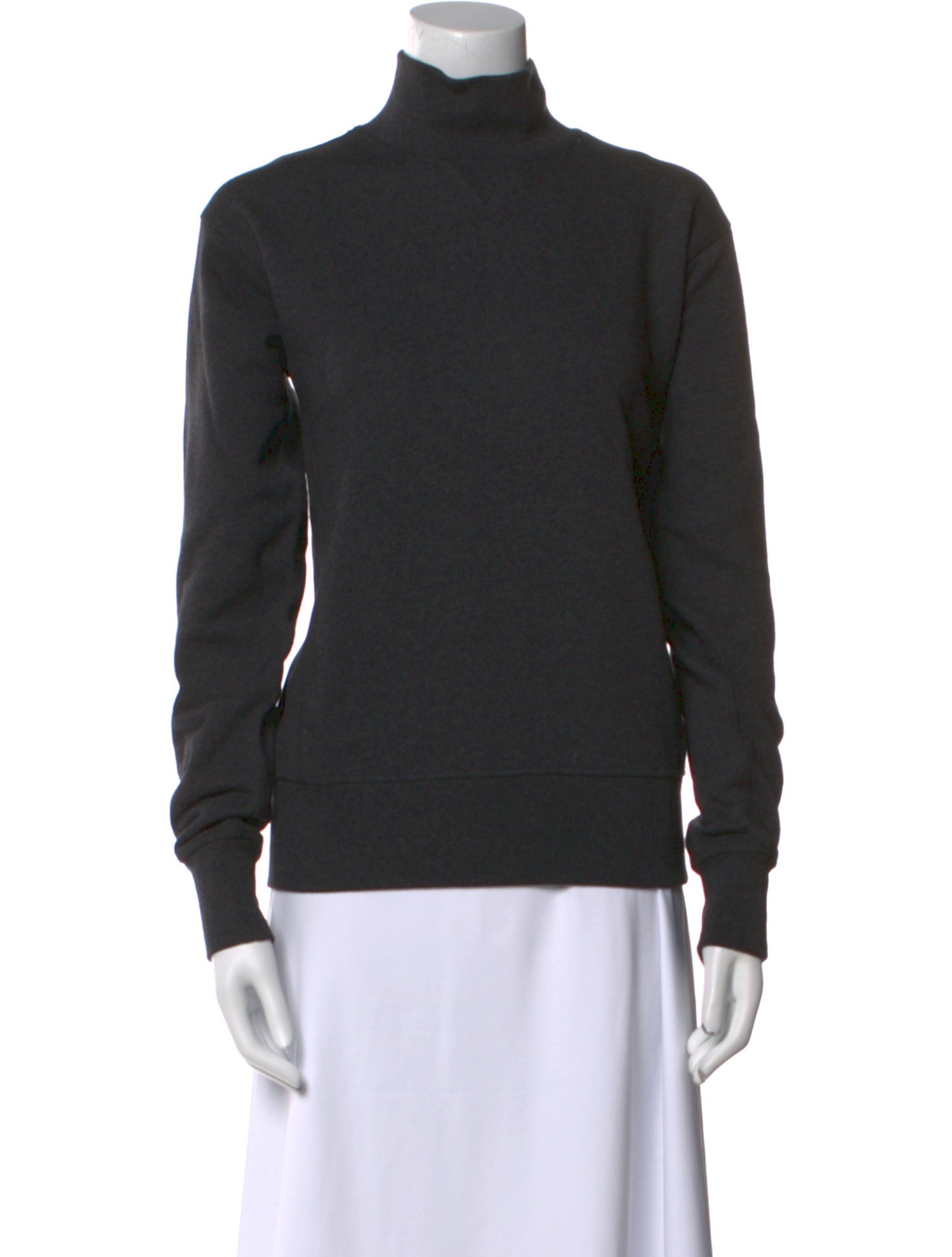 TOTEME Turtleneck Long Sleeve Sweatshirt
